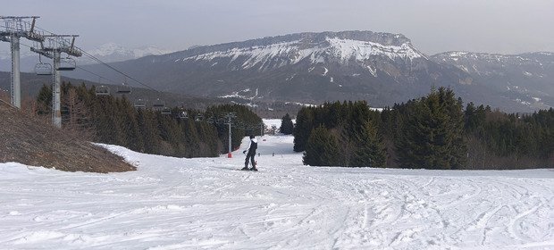 Une belle journ&eacute;e mixte ski alpin / ski de fond