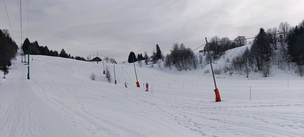 Une belle journ&eacute;e mixte ski alpin / ski de fond