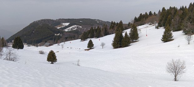 Une belle journ&eacute;e mixte ski alpin / ski de fond