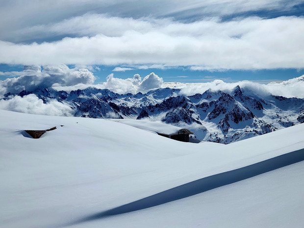 Belle session de pente raide !