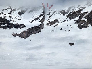 Belle session de pente raide !