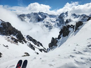 Belle session de pente raide !