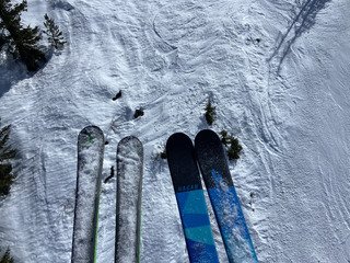 Neige (trop) dure malgr&eacute; un beau soleil