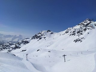 conditions parfaites en snowpark