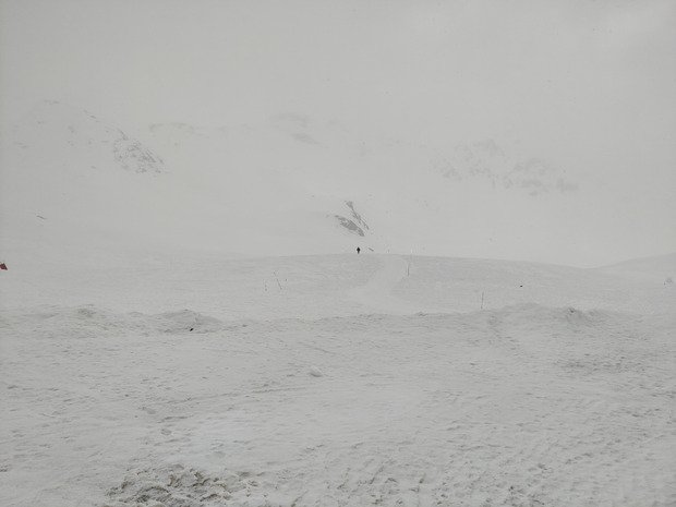 Neige en cours Les Arcs