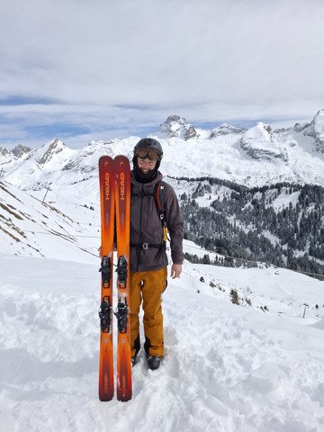 Neige fra&icirc;che et bonne humeur