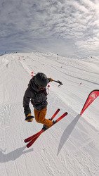 Neige fra&icirc;che et bonne humeur