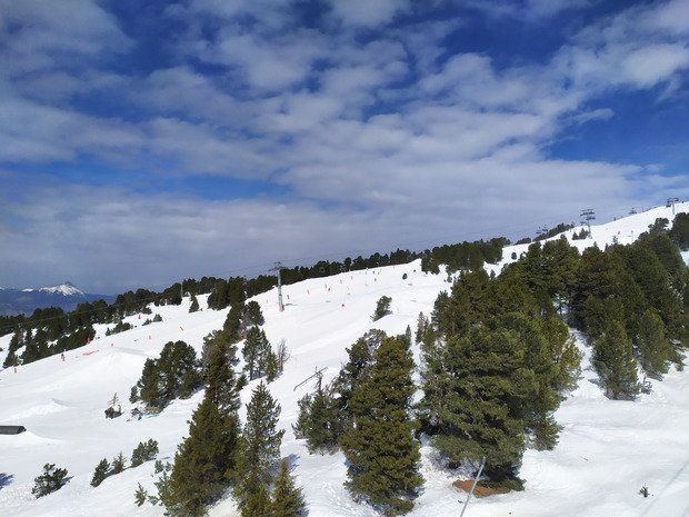 visite snowpark Chamrousse, il claque