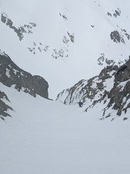 Pointe Alphonse Favre couloir NW 