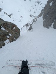 Pointe Alphonse Favre couloir NW 