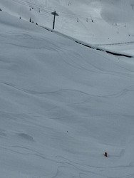 Le temps de 2 traces cartonn&eacute;es et d'une mont&eacute;e de brouillard, &agrave; la pause d&eacute;j'