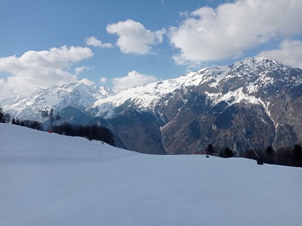 Enneigement cons&eacute;quent pour la saison 