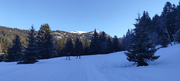 Conditions presque hivernales en ski de fond