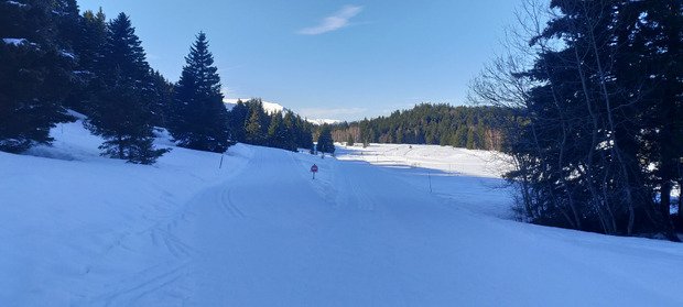 Conditions presque hivernales en ski de fond
