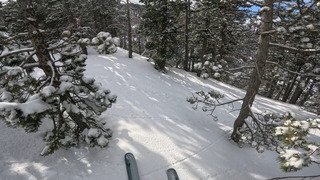 Conditions presque hivernales &agrave; Masella au-dessus de 2000m