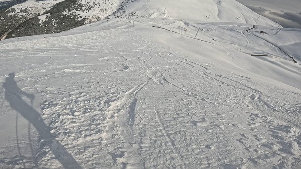 Conditions presque hivernales &agrave; Masella au-dessus de 2000m