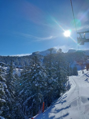 Une journee d hiver  en mars