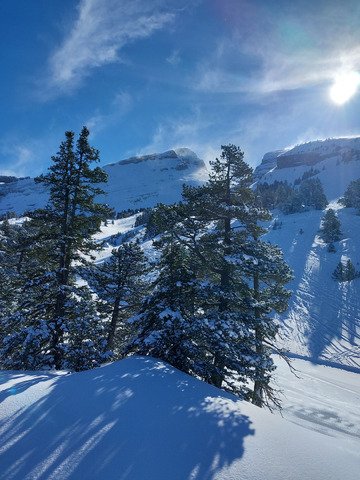Une journee d hiver  en mars