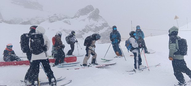 De la poudre jusqu'aux genoux