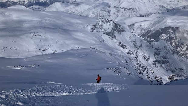La haut ? Un avant go&ucirc;t du paradis 😜