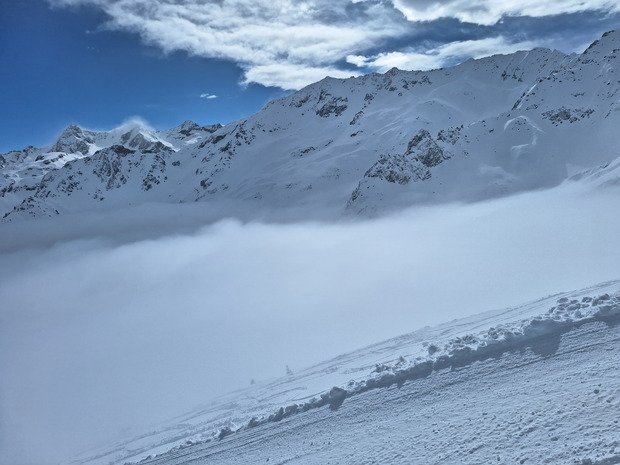 Tr&egrave;s bonne neige pour une matin&eacute;e compliqu&eacute;e