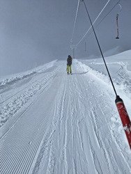 Tr&egrave;s bonne neige pour une matin&eacute;e compliqu&eacute;e
