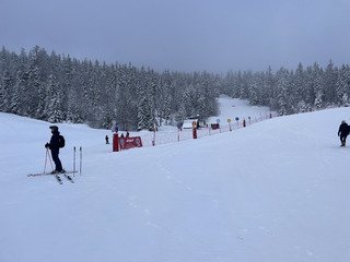 De la neige fra&icirc;che et du froid: de belles conditions !