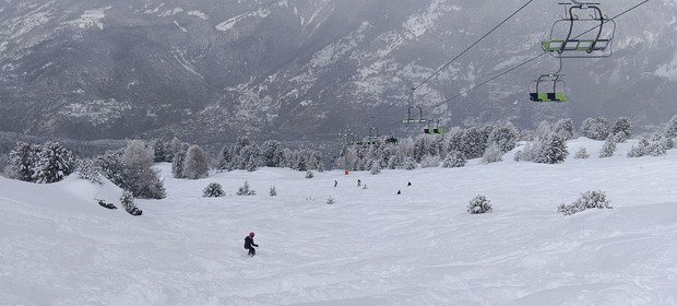 M&eacute;t&eacute;o mitig&eacute;e, poudre extra (qui s'alourdit) et pas un chat