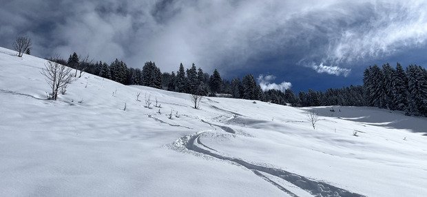 Peuf + soleil puis lourde + mer de nuages, c'est vari&eacute; !