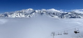 Peuf + soleil puis lourde + mer de nuages, c'est vari&eacute; !