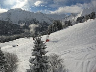 Grosse neige pour gros cuissaux