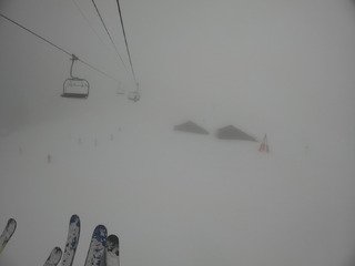 Grosse neige pour gros cuissaux