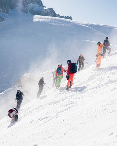 Vall&eacute;e Blanche avec Ekosport et Helly Hansen 