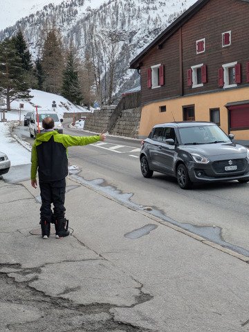 Tout bon ! travers&eacute;e Vallorcine trient + bonus autostop transfrontalier 