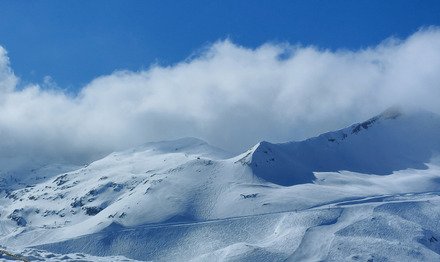 On a promen&eacute; les skis ⛷️⛷️