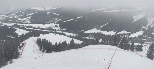 Une petite couche de fra&icirc;che bien agr&eacute;able (surtout sur piste)
