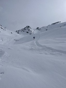 Une petite couche de neige fra&icirc;che.