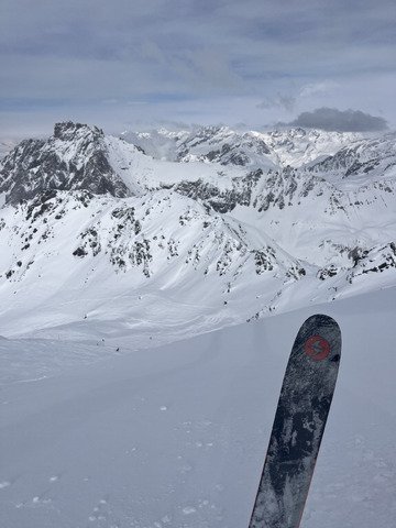 Une petite couche de neige fra&icirc;che.