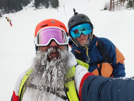 "&Ccedil;a va se d&eacute;gager, je le sens !" Une vraie journ&eacute;e d'hiver, top! 