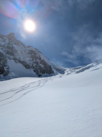 Combo gagnant ouverture grands montets + vall&eacute;e Blanche 