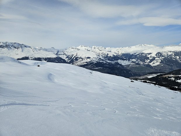 Obersaxen - poudre froide