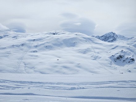 Obersaxen - poudre froide