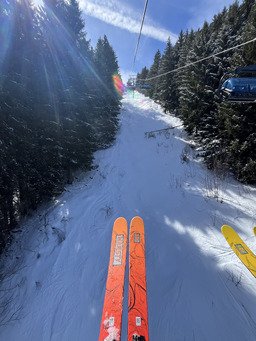 Des tests a gogo, une neige de folie. 