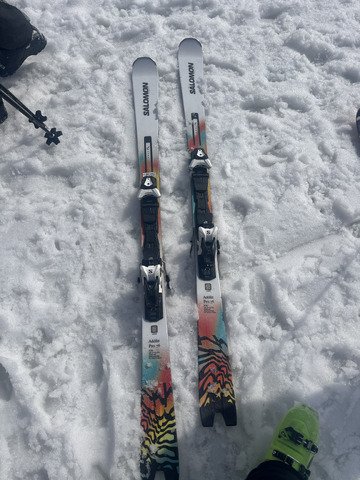 Des tests a gogo, une neige de folie. 