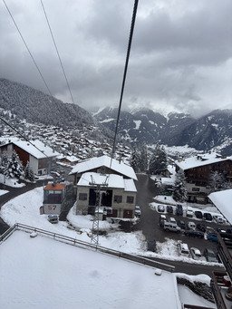 Neige incroyable pour une fin Mars