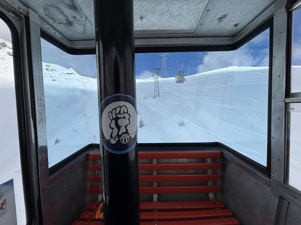 Neige incroyable pour une fin Mars