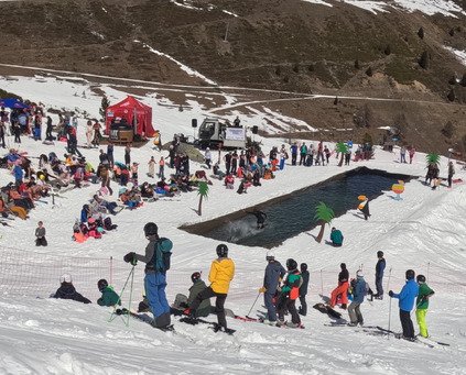 Dernier week-end en station. 