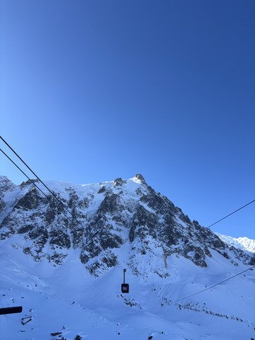 Ski balade sur la Vall&eacute;e Blanche