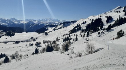 Derni&egrave;res glisses &agrave; l'Espace des Lys