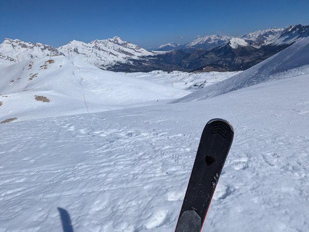 On tartiflette we ski 